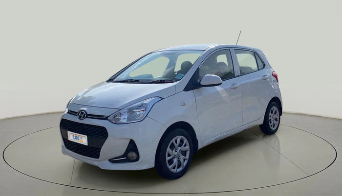 2017 Hyundai Grand i10 SPORTZ 1.2 KAPPA VTVT, Petrol, Manual, 17,261 km, Left Front Diagonal