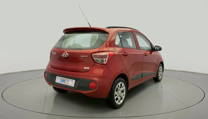 2019 Hyundai Grand i10 SPORTZ 1.2 KAPPA VTVT, Petrol, Manual, 48,953 km, Right Back Diagonal