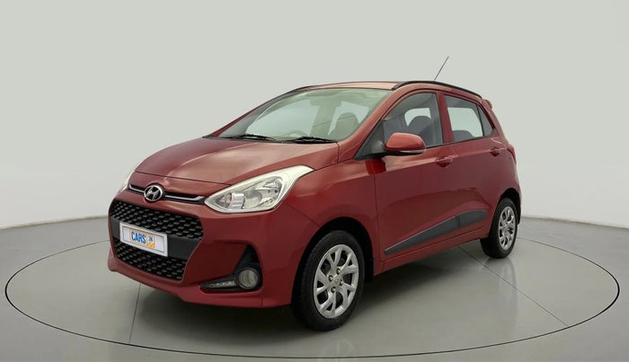 2019 Hyundai Grand i10 SPORTZ 1.2 KAPPA VTVT, Petrol, Manual, 48,953 km, Left Front Diagonal