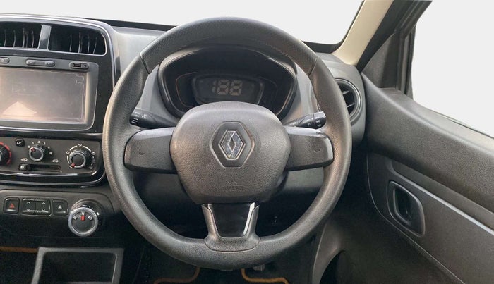 2018 Renault Kwid RXT 1.0 AMT (O), Petrol, Automatic, 34,107 km, Steering Wheel Close Up