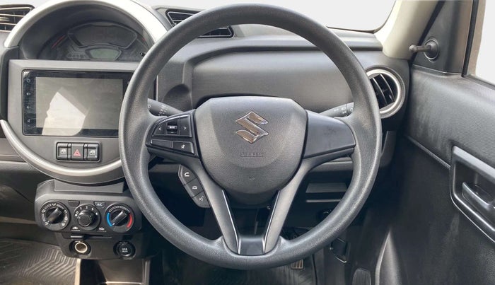 2019 Maruti S PRESSO VXI PLUS AMT, Petrol, Automatic, 18,442 km, Steering Wheel Close Up