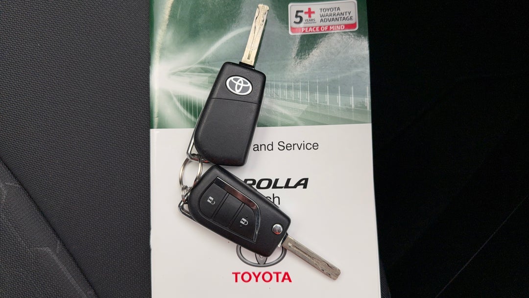 2019 Toyota Corolla Ascent Sport, Automatic, 87401 km, Key Close-up