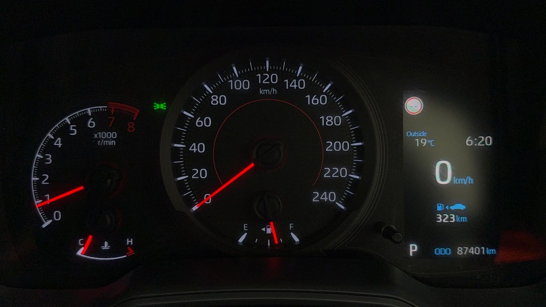 2019 Toyota Corolla Ascent Sport, Automatic, 87401 km, Odometer View