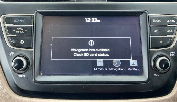 2020 Hyundai Elite i20 1.2 SPORTS PLUS VTVT, Petrol, Manual, 68,556 km, Infotainment system - GPS Card not working/missing