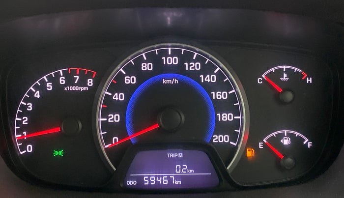 2015 Hyundai Grand i10 SPORTZ 1.2 KAPPA VTVT, Petrol, Manual, 59,614 km, Odometer Image