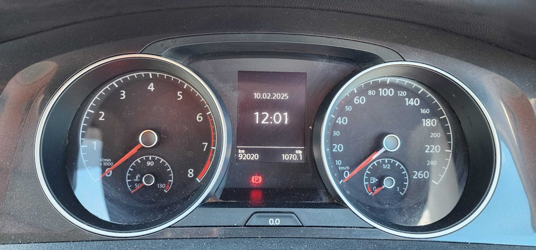 2020 Volkswagen Golf 110 Tsi Comfortline, Automatic, 92020 km, Odometer View
