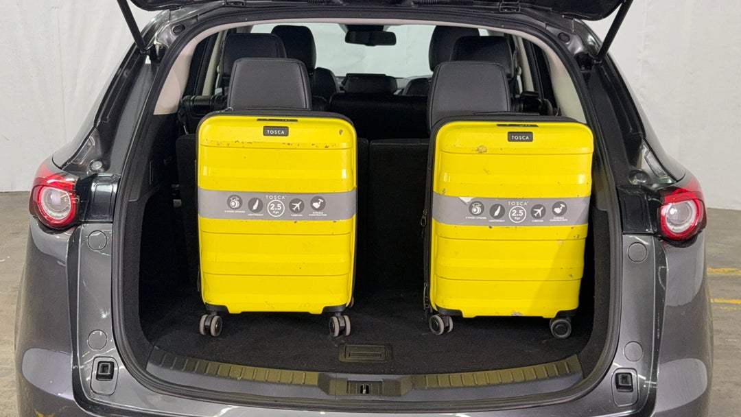 Boot Inside View with Luggage
