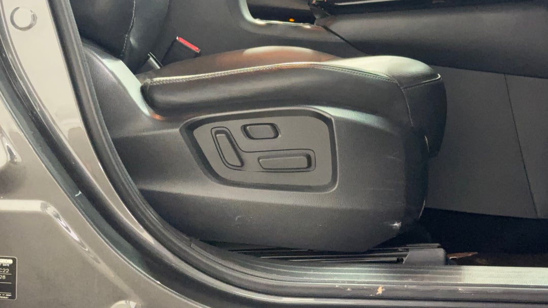 Drivers Side Adjustment Panel