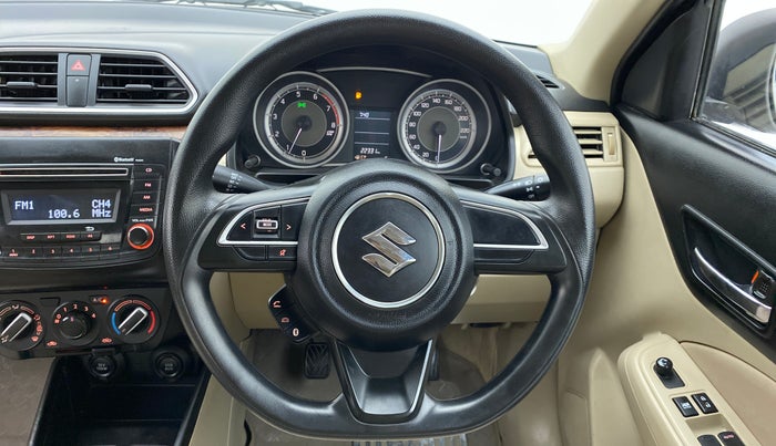 2018 Maruti Dzire VXI, Petrol, Manual, 22,359 km, Steering Wheel Close Up