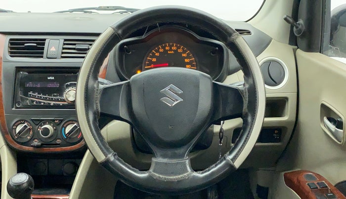 2014 Maruti Celerio VXI, Petrol, Manual, 75,009 km, Steering Wheel Close Up