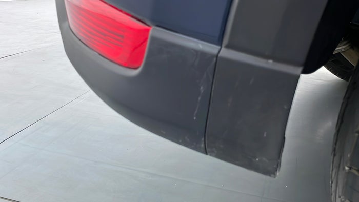 MAZDA CX 5-Bumper Rear Scratch