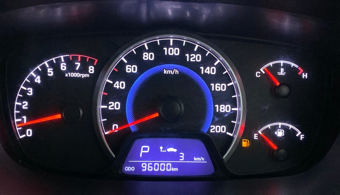 2016 Hyundai Grand i10 1.2 ASTA (O) AT, Petrol, Automatic, Odometer Image