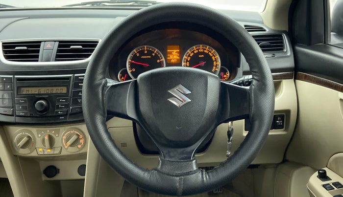 2014 Maruti Swift Dzire VDI BS IV, Diesel, Manual, 50,220 km, Steering Wheel Close Up
