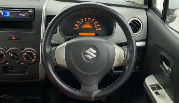 2012 Maruti Wagon R 1.0 LXI CNG, CNG, Manual, 66,379 km, Steering Wheel Close Up