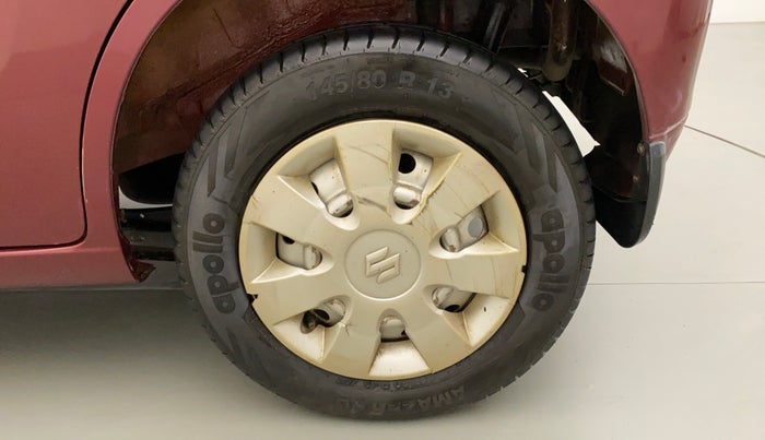2012 Maruti Wagon R 1.0 LXI CNG, CNG, Manual, 66,379 km, Left Rear Wheel