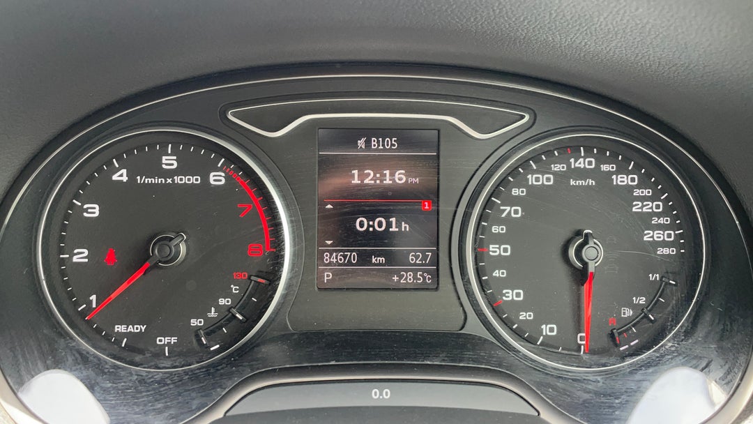 2019 Audi A3 35 Tfsi  (1.4 Tfsi Cod), Automatic, 84670 km, Odometer View