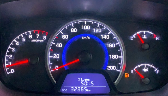 2017 Hyundai Grand i10 MAGNA 1.2 VTVT, Petrol, Manual, 32,963 km, Odometer Image