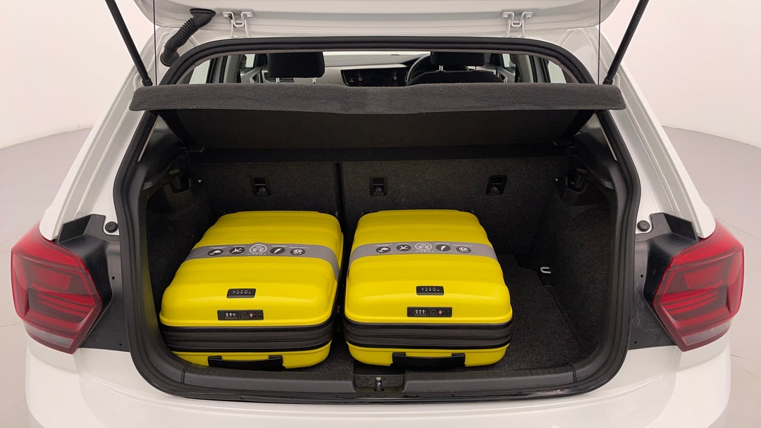 Boot Inside View with Luggage