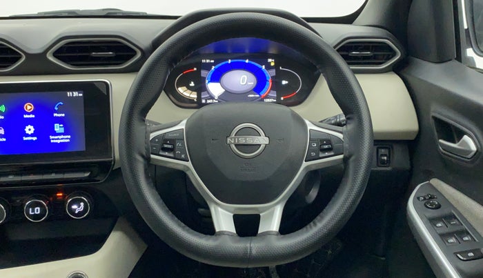 2022 Nissan MAGNITE XV TURBO, Petrol, Manual, 12,527 km, Steering Wheel Close Up