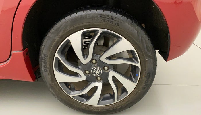 2019 Toyota Glanza V CVT, Petrol, Automatic, 59,520 km, Left Rear Wheel