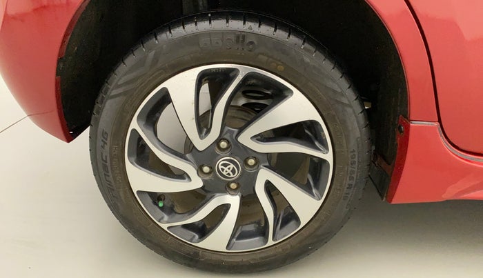 2019 Toyota Glanza V CVT, Petrol, Automatic, 59,520 km, Right Rear Wheel