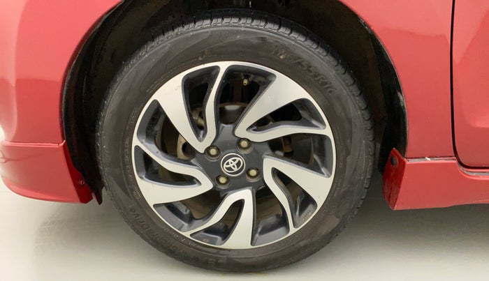 2019 Toyota Glanza V CVT, Petrol, Automatic, 59,520 km, Left Front Wheel