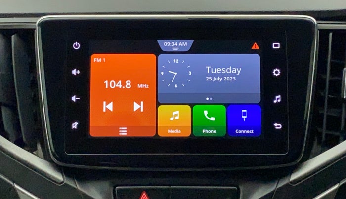 2019 Toyota Glanza V CVT, Petrol, Automatic, 59,520 km, Infotainment System