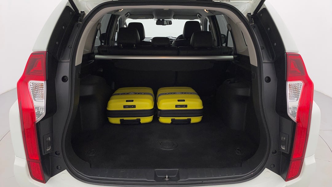 Boot Inside View with Luggage