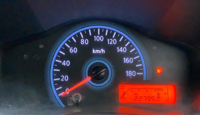 2018 Datsun Redi Go A, Petrol, Manual, 23,819 km, Odometer Image