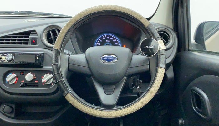 2018 Datsun Redi Go A, Petrol, Manual, 23,819 km, Steering Wheel Close Up