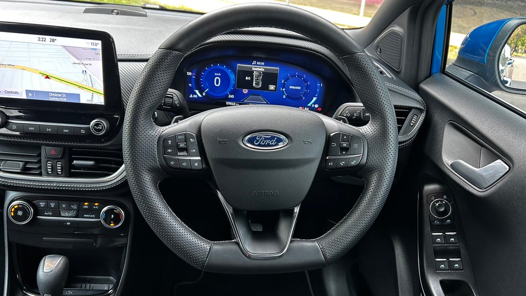 Steering Wheel Close-up