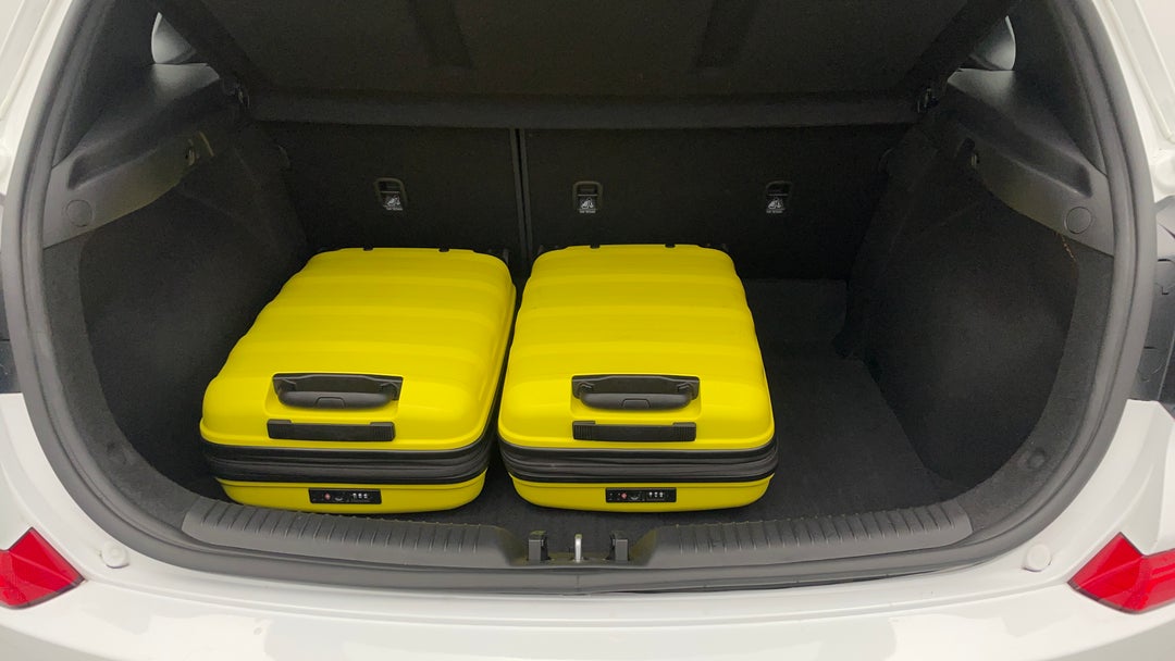 Boot Inside View with Luggage