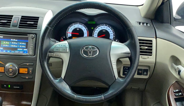 2011 Toyota Corolla Altis G PETROL, Petrol, Manual, 33,743 km, Steering Wheel Close Up