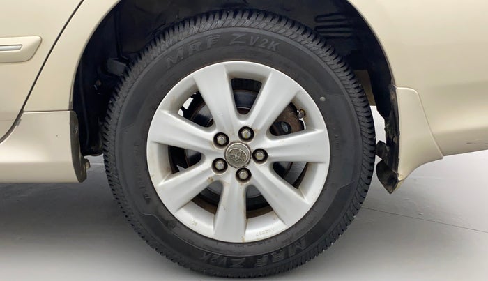 2011 Toyota Corolla Altis G PETROL, Petrol, Manual, 33,743 km, Left Rear Wheel