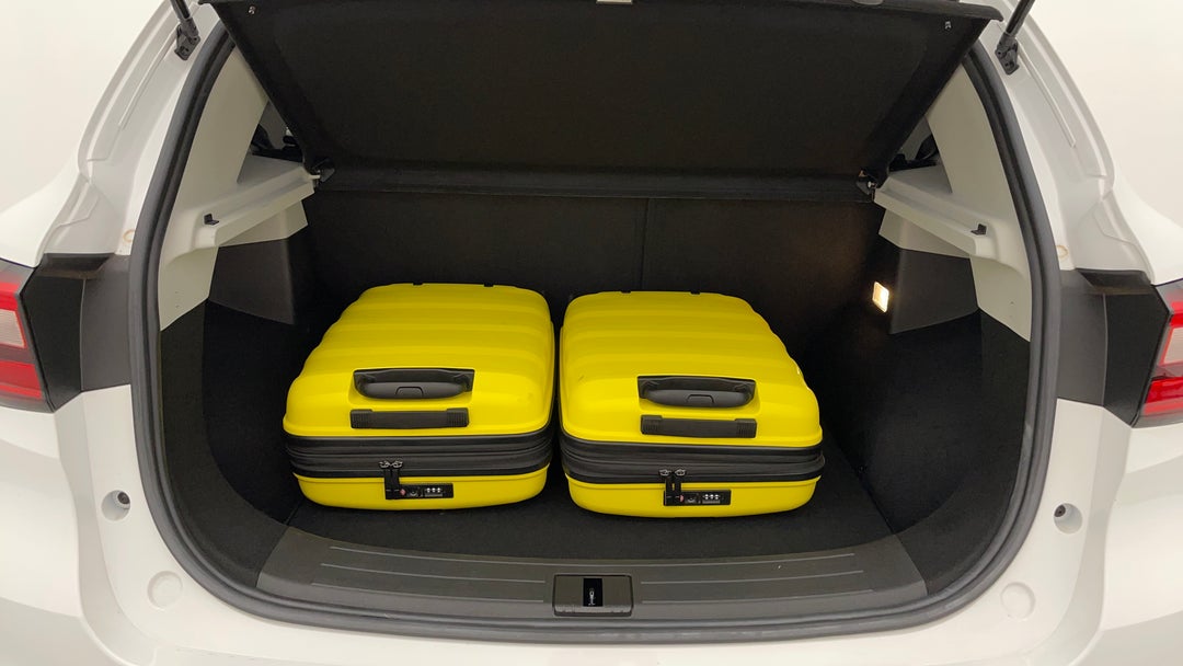 Boot Inside View with Luggage