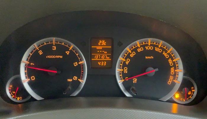 2014 Maruti Ertiga ZDI, Diesel, Manual, 1,36,879 km, Odometer View