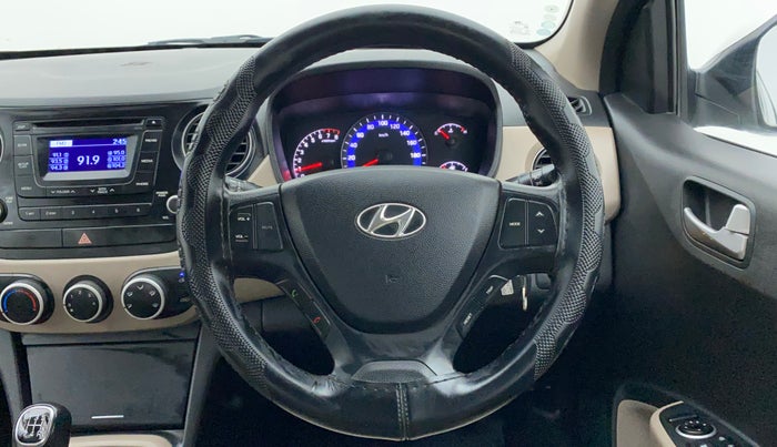 2016 Hyundai Xcent S 1.2, CNG, Manual, 64,567 km, Steering Wheel Close Up