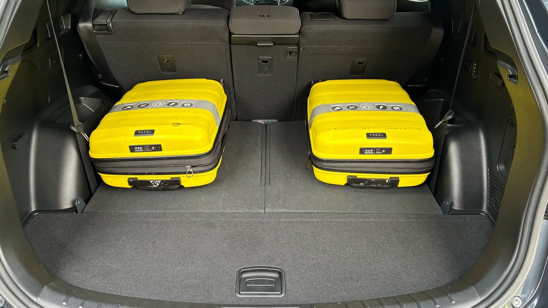 2016 Hyundai Santa Fe Active (4x4), Automatic, 115092 km, Boot Inside View with Luggage