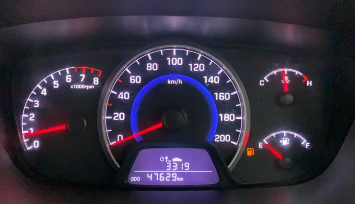 2014 Hyundai Grand i10 SPORTZ 1.2 KAPPA VTVT, Petrol, Manual, 47,629 km, Odometer Image