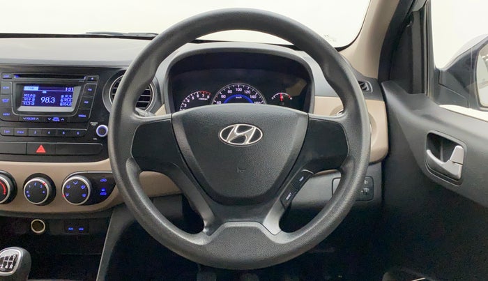 2014 Hyundai Grand i10 SPORTZ 1.2 KAPPA VTVT, Petrol, Manual, 47,629 km, Steering Wheel Close Up