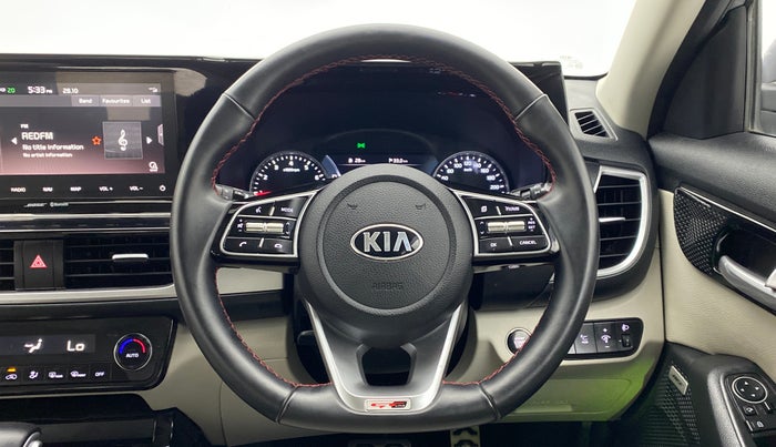 2020 KIA SELTOS 1.4 GTX+ TURBO GDI PETROL AT, Petrol, Automatic, 31,618 km, Steering Wheel Close Up