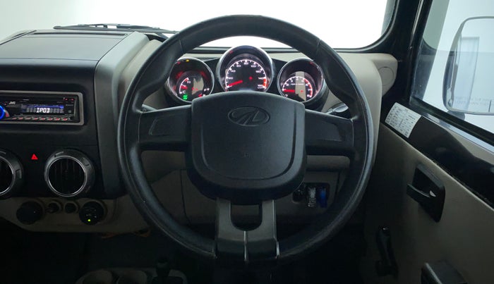 2018 Mahindra Thar CRDE 4X4 BS IV, Diesel, Manual, 36,652 km, Steering Wheel Close Up
