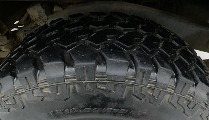 2018 Mahindra Thar CRDE 4X4 BS IV, Diesel, Manual, 36,652 km, Left Rear Tyre Tread