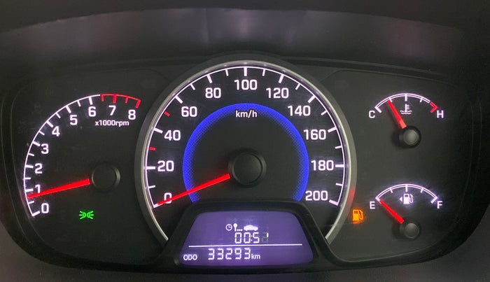 2017 Hyundai Grand i10 Sportz(O) 1.2 MT, Petrol, Manual, 33,332 km, Odometer Image