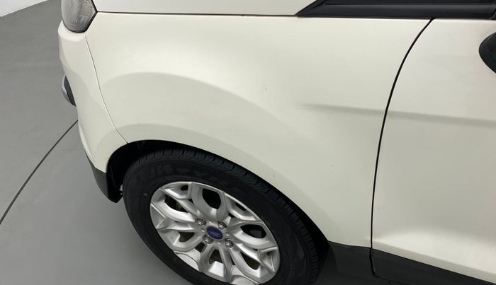 2015 Ford Ecosport TITANIUM 1.5L PETROL AT, CNG, Automatic, 74,413 km, Left fender - Minor scratches