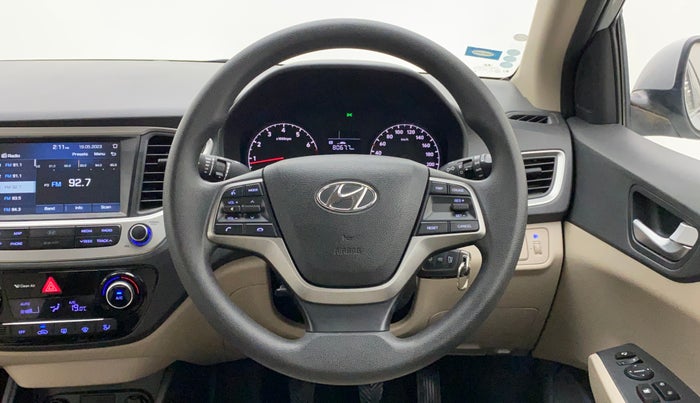 2018 Hyundai Verna 1.6 VTVT SX, Petrol, Manual, 8,080 km, Steering Wheel Close Up