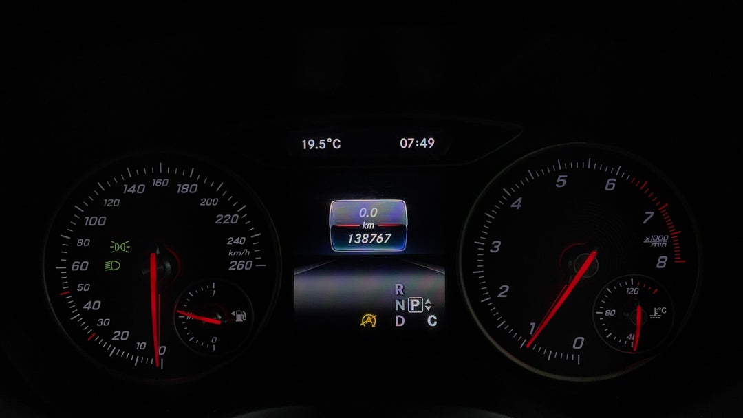 2016 Mercedes-benz B180 B180, Automatic, 138767 km, Odometer View