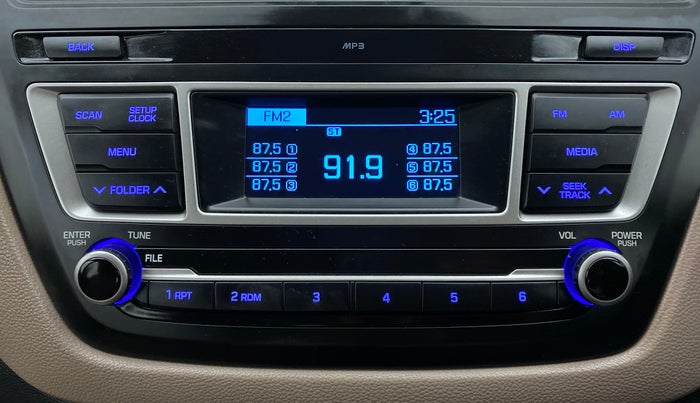 2018 Hyundai Elite i20 Magna Executive 1.2, Petrol, Manual, 7,199 km, Infotainment System