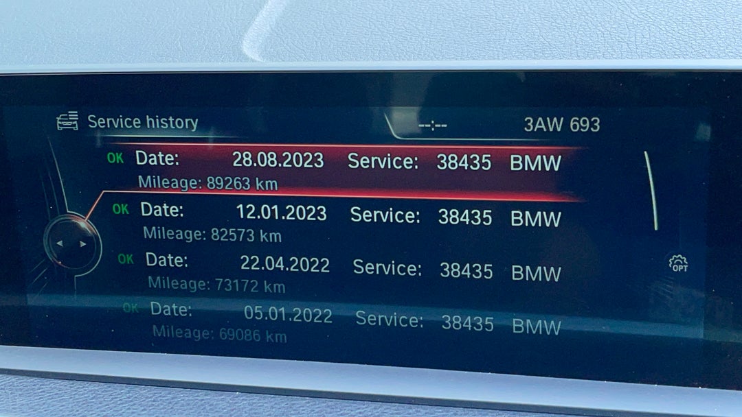 2015 BMW 3 30i M Sport, Automatic, 102779 km, Service History