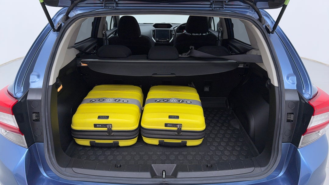 Boot Inside View with Luggage